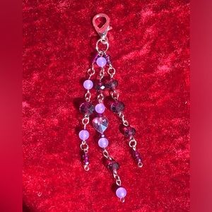 PURPLE LOVE KEYCHAIN💟